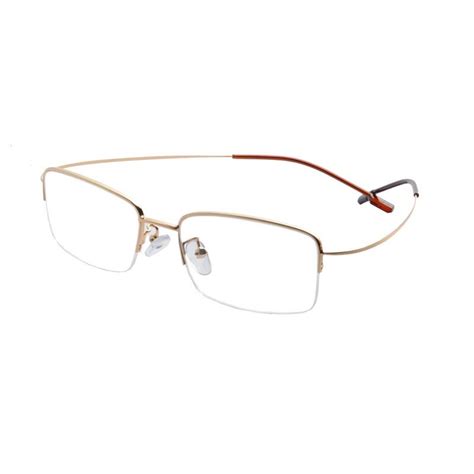 brand designer tr90 half frame eyeglasses 2016 fashion man half frame metal optical frames