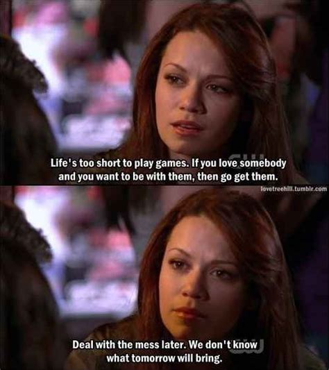 Haley James Scott Quote On Love And Knowing What You Want