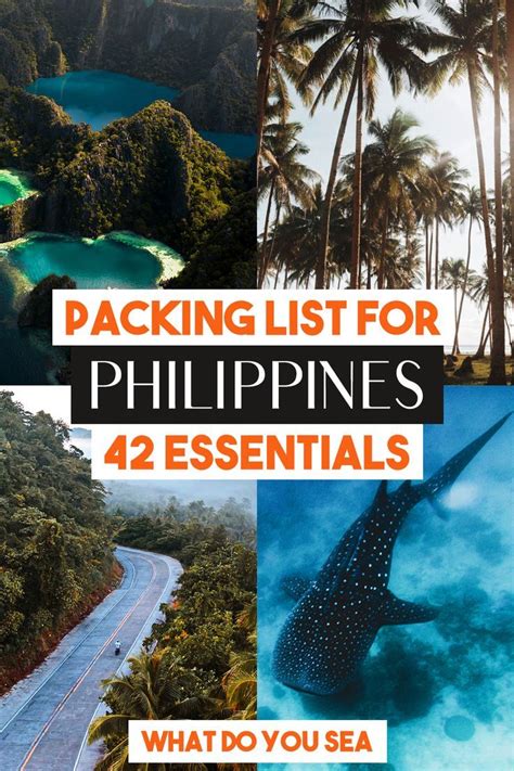 When You Re Planning A Philippines Itinerary Use This Philippines Packing List For 42