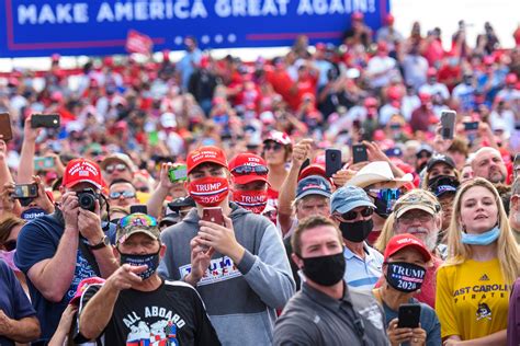 Trumps North Carolina Rally Attendance Greenville Crowd Size Photos