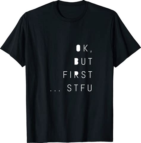 Stfu T Shirt Uk Fashion