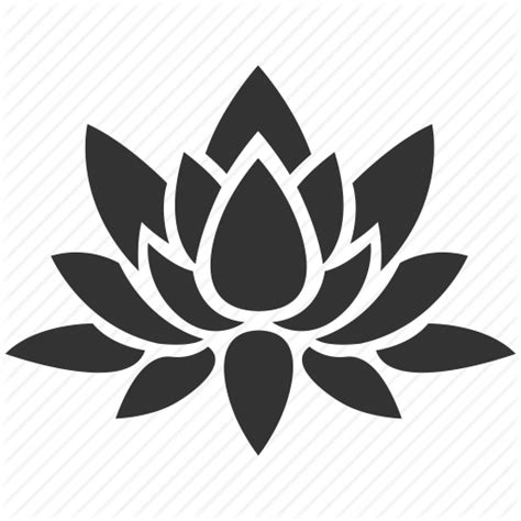 Flower Lotus Nature Plant Water Plant Icon Png Transparent
