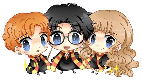 Harry Potter Chibi Fanart By Lunanightborn On Deviantart