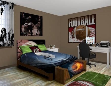 See more ideas about football bedroom, football rooms, sports room. Football bedroom boys | Home renovation ideas | Pinterest