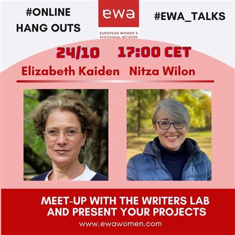 Online Hang Out With Elizabeth Kaiden And Nitza Wilon Ewa Women