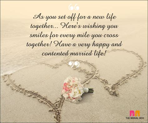 Congratulations and best wishes for a happy life together. Marriage Wishes : Top148 Beautiful Messages To Share Your Joy
