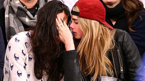 Cara Delevingne And Michelle Rodriguez Kiss
