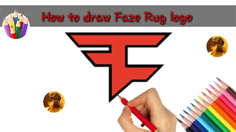 How To Draw Faze Rug Logo And Faze Clan Logo Step By Step Full