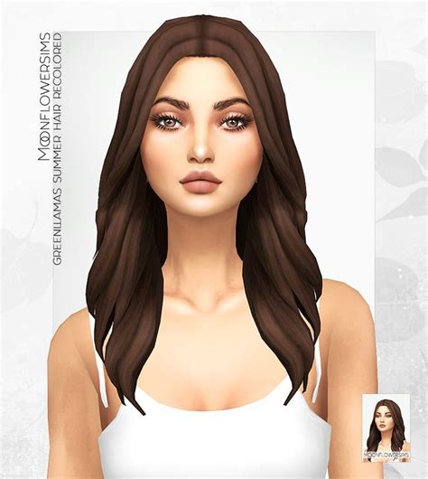 Moonflowersims Maxis Match Hairs Recolored In My 65 Colors Maxis