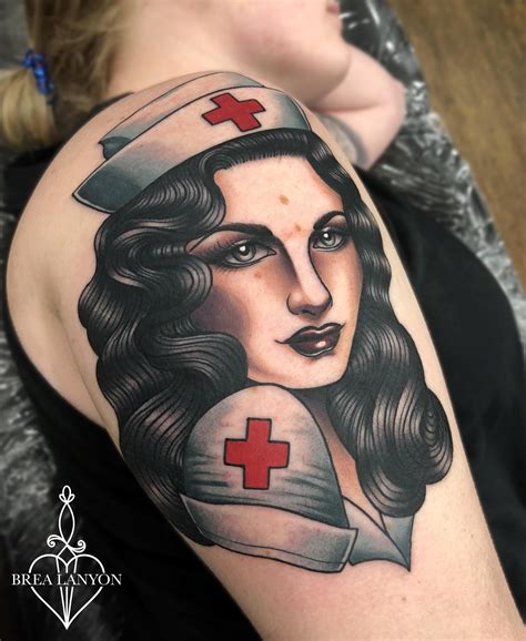 Nurse Pin Up Tattoo Ideas Kulturaupice