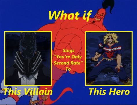 What If All For One Sings Yosr To All Might By Chrisarus12 On Deviantart
