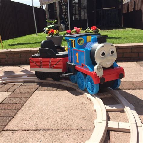 Thomas Train Track Ride On