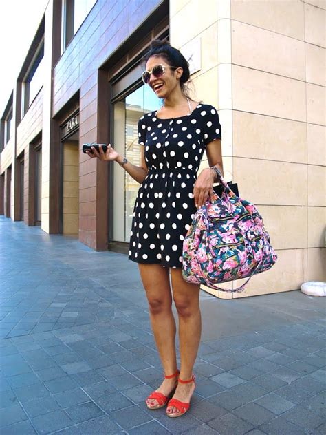 Polka Dots Outfit Classy Outfits Fashion