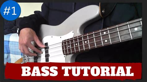 【bass Tutorial 1】 Basic Conceptsright Hand Exercises Mr Hyunh Youtube