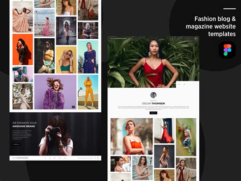Fashion Photography Portfolio Template Design Uplabs