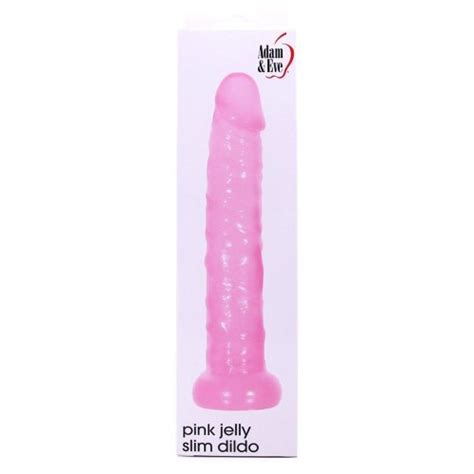 Adam And Eve Pink Jelly Slim Dildo Sex Toys And Adult Novelties Adult Dvd Empire