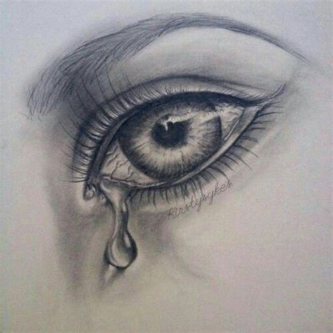 Loeil Qui Pleure Dibujos De Ojos Ojos Llorando Dibujo Como Dibujar My