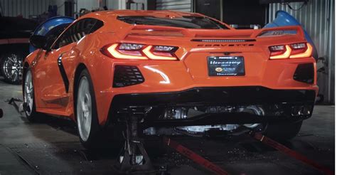 Twin Turbo C8 Corvette Hits Dyno Shows Massive Muscle On Factory Ecu