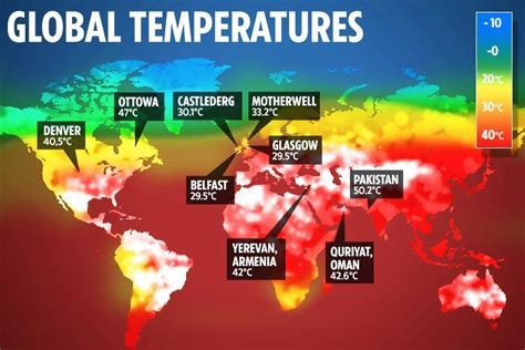 Killer Heatwave Sees All Time Highs Around World Including 47c In