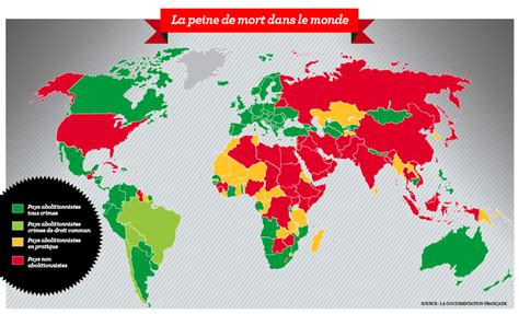 Infographie O En Est La Peine De Mort Dans Le Monde Octobre L Obs