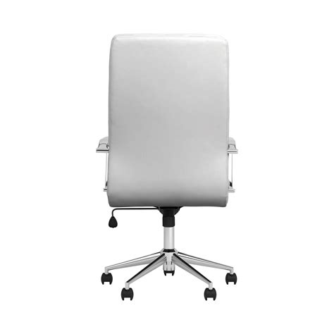 Ximena High Back Upholstered Office Chair White Coaster Fi