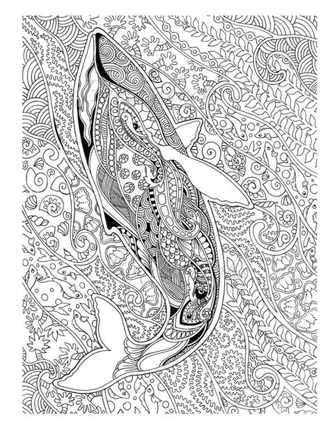 Awesome Animals Adult Coloring Pages Coloring Pages Etsy