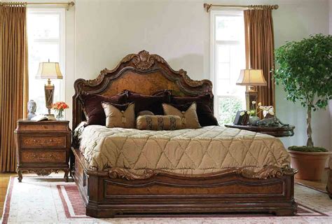 High End Master Bedroom Set Platform Bed