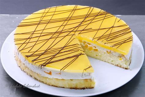 Sahne unter den schmand ziehen und die pfirsichstücke unterheben. Pfirsich Maracuja Torte backen - frische Tortenrezepte ...