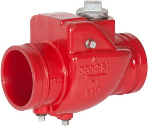 Smith Cooper Ul Fm Sprinkler System Riser Check Valve Grooved John M