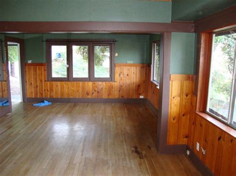 Awe Inspiring Painting Knotty Pine Paneling Fantastic Painting Over