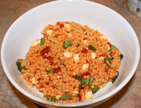 Israeli couscous is the big brother of the more common tiny couscous. Israeli Couscous Caprese | | Food, Israeli couscous, Couscous