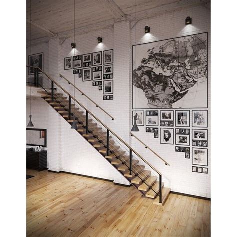 Industrial Loft With Organic Traits Visualized Liked On Polyvore