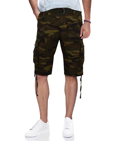 Mens Military Style Trousers Mens Cargo Shorts Military Army Combat