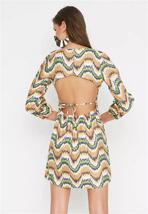 Buy Trendyol Mini Backless Dress 2024 Online Zalora Singapore