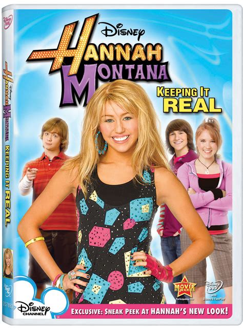 Hannah Montana Keeping It Real DVD Cover Hannah Montana Photo