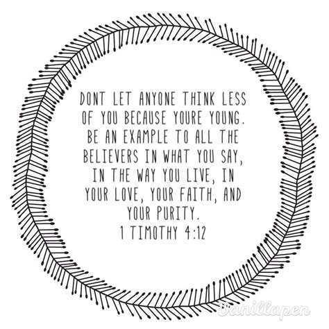 She has a ma in old testament studies and a ba in bible. 1 Timothy 4:12 | Christian Calligraphy | Pinterest ...