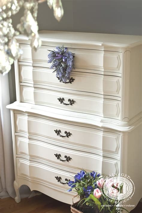 A french bedroom has a very elegant look to it. Roadside Restyle ~ Classic French Dresser - Salvaged ...