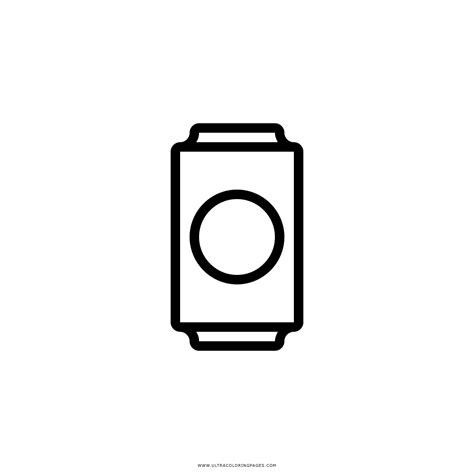 A glass of soda coloring page to color, print or download. Soda Can Coloring Page - Ultra Coloring Pages