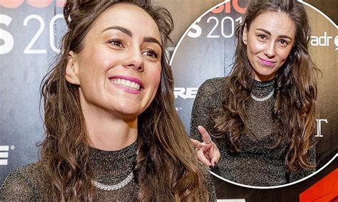 Amy Shark Flashes Her Black Bra Underneath See Through Blouse As She