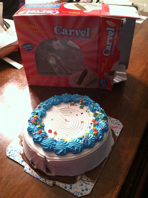Carvel Lil Love Ice Cream Cake Chocolate And Vanilla Ice Cream And