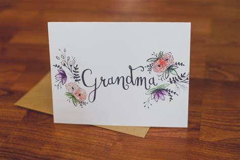 Hand Lettered Cards On Behance
