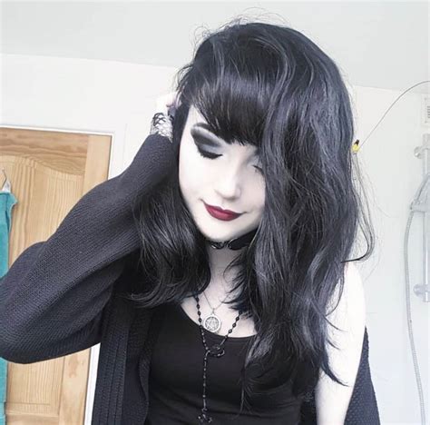 Pin By Dark Queen 666 On Emo And Goths Goth Beauty Gothic Hairstyles