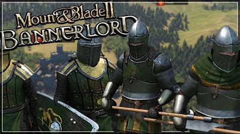 New Medeival Custom Troops Mod Mount And Blade Ii Bannerlord Youtube