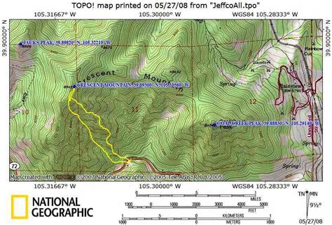Topo Map Photos Diagrams And Topos Summitpost
