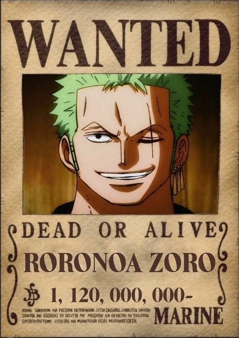 Ronoa Zoro En Impresi N De P Ster One Piece Anime Imagenes
