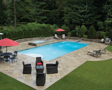 Easy Fun Inground Pool Landscaping Swimming Pools Inground Backyard