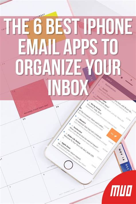 The 6 Best Iphone Email Apps To Organize Your Inbox Organization Apps