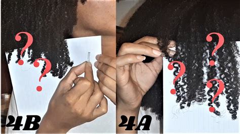 What Does Type 4a 4b Natural Hair Look Like Youtube