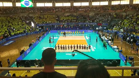 Hino nacional-capela {seleção feminina de vôlei) - YouTube