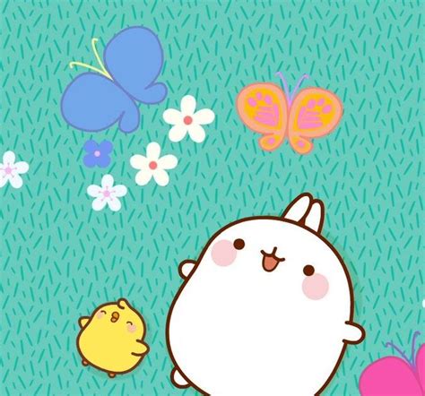 Molang On Twitter Please Find Below A New Wallpaper For Blue Bunny Girl